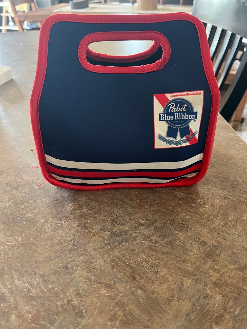 Pabst blue ribbon 6 pack cooler bag